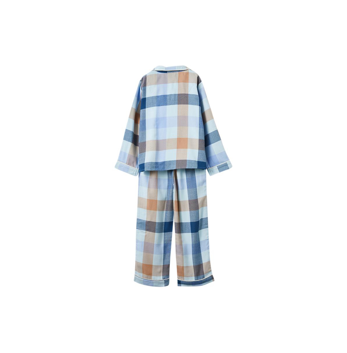 Cotton On Boys Harvey Long Sleeve Pyjama Set -winters check