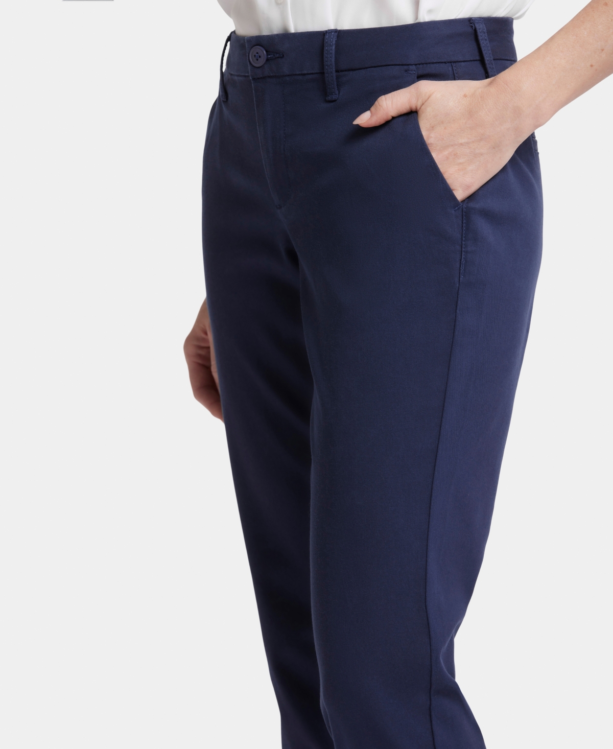 Nydj Sheri Slim Stretch Twill Pants In Starless Sky