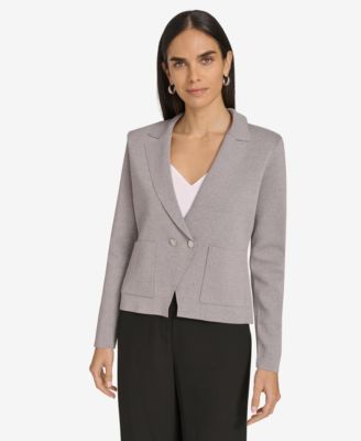 Calvin Klein - Women's Two-Button Sweater Blazer