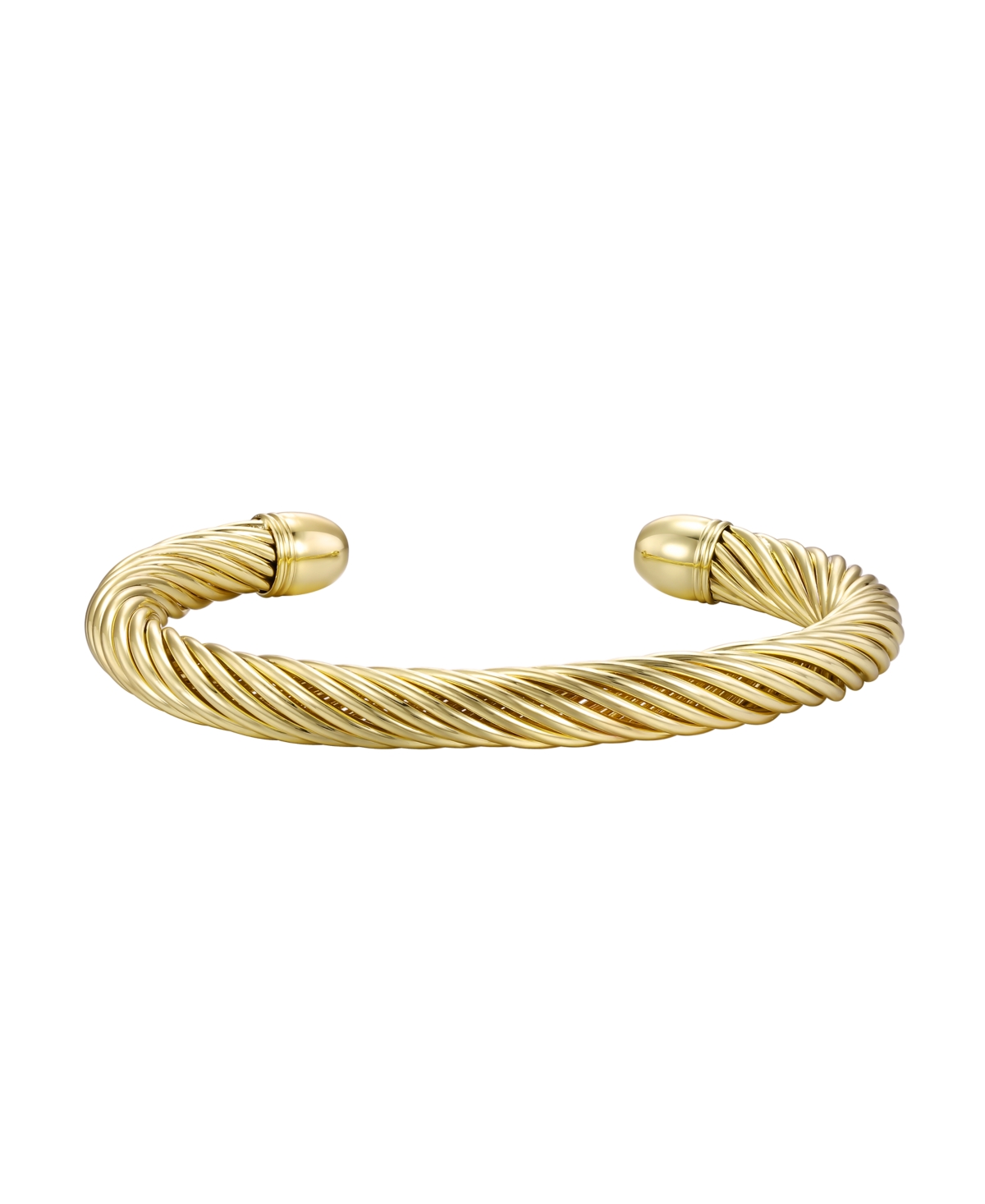 Macy's Cuff Bangle Bracelet In Gold