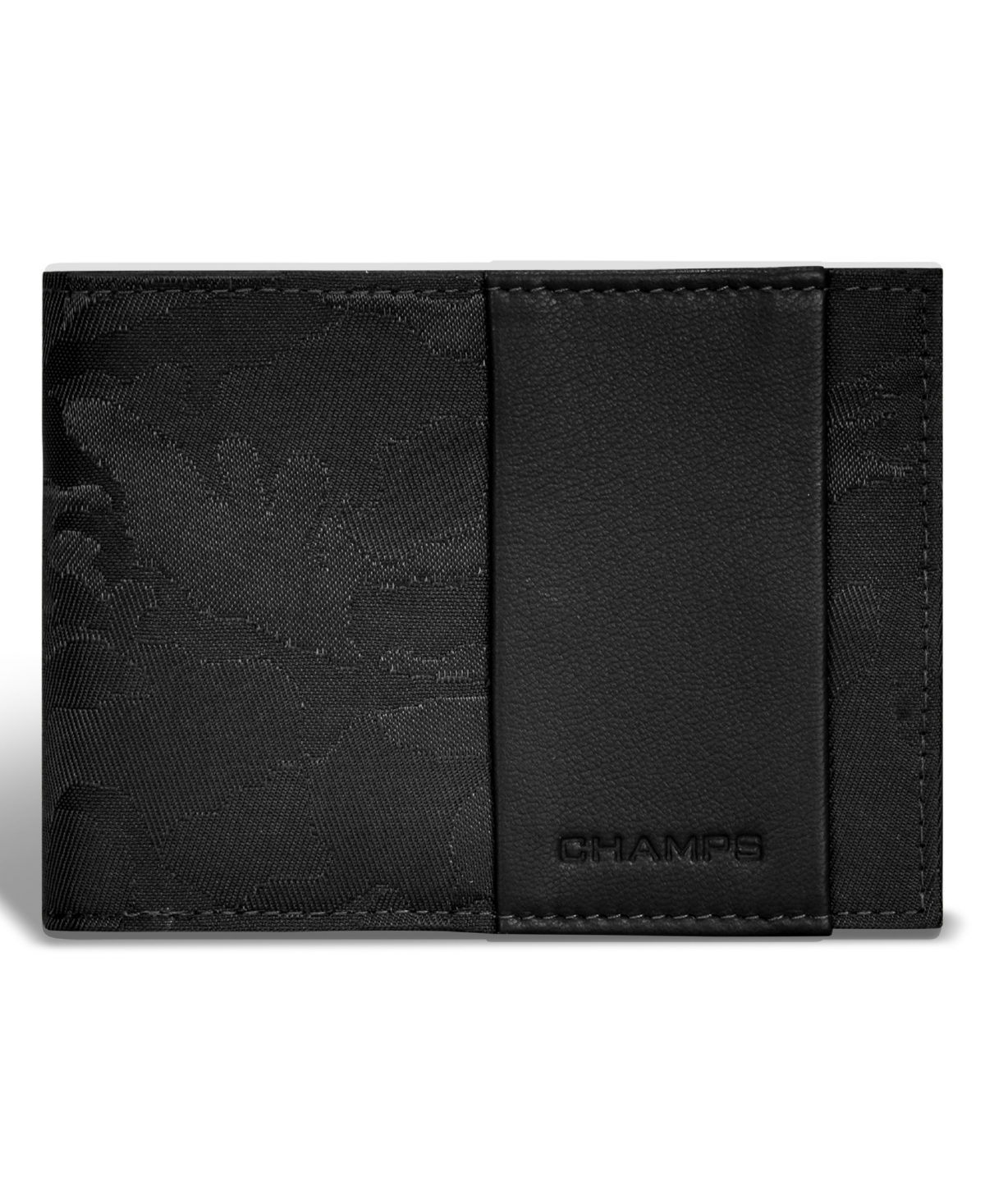 Men's Camo Collection Leather Center Wing Wallet - Green