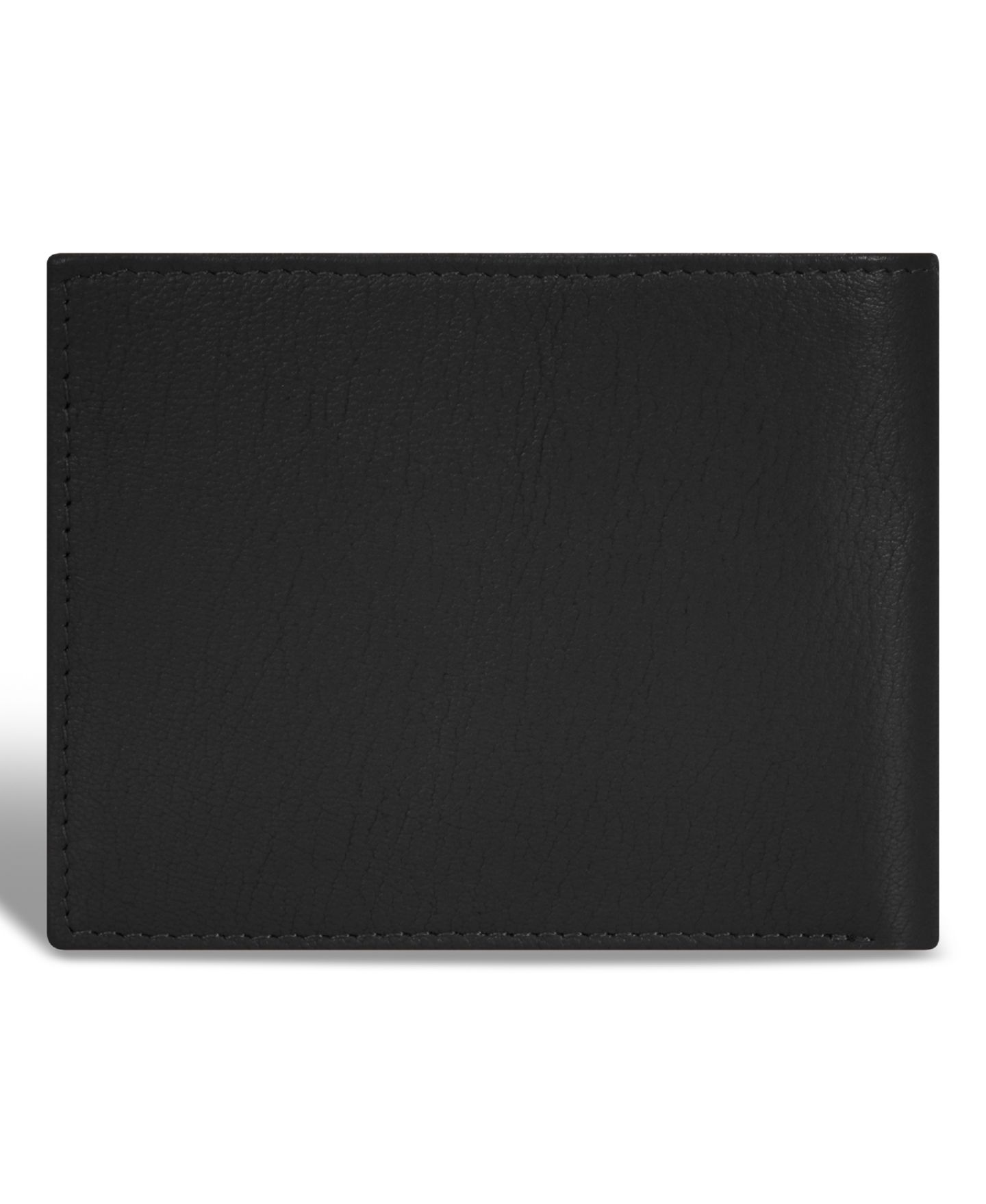 Мужской кошелёк CHAMPS Onyx Collection Leather Top Wing Wallet, цвет: Чёрный — фото 2