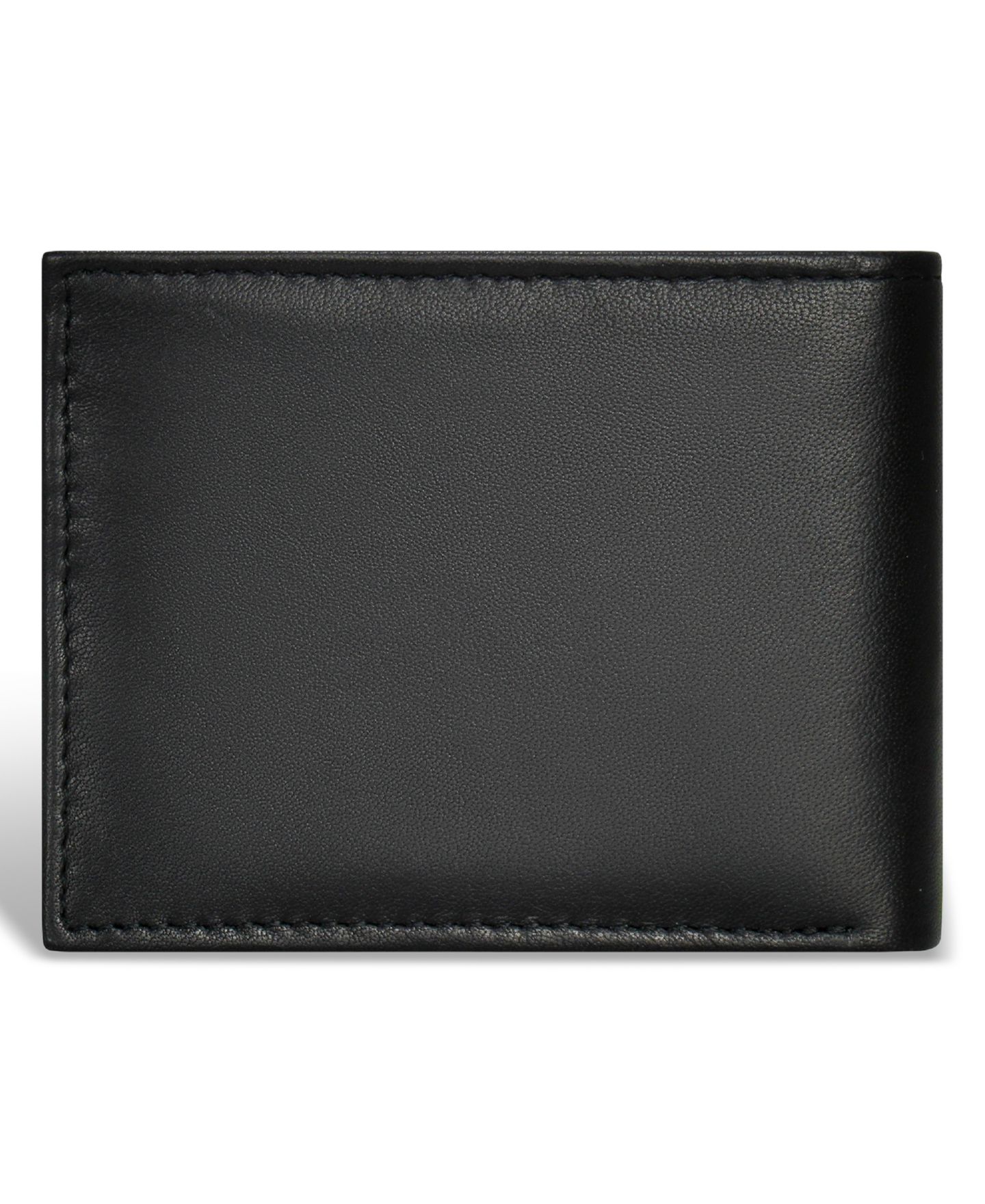Мужской кошелёк CHAMPS Classic Collection Leather Center-Wing Wallet, цвет: Чёрный — фото 2
