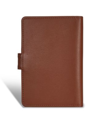 Men's Onyx Collection Leather Passport Case
