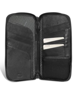 Men's Onyx Collection Leather Multi Passport Case
