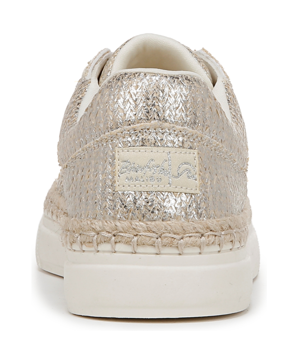 Shop Blowfish Malibu Women's Northshore Lace Up Sneakers In Cream,silver Fabric