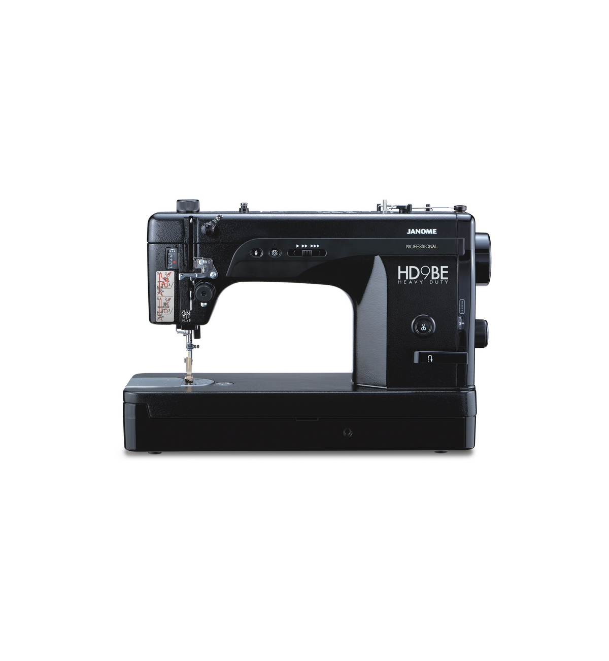 HD9V2BE Professional High Speed Straight Stitch Sewing and Quilting Machine - Black