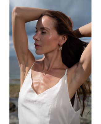 Frost Heart Necklace and Earrings Set