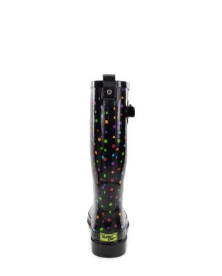 Ditsy Dot Tall Rain Boot