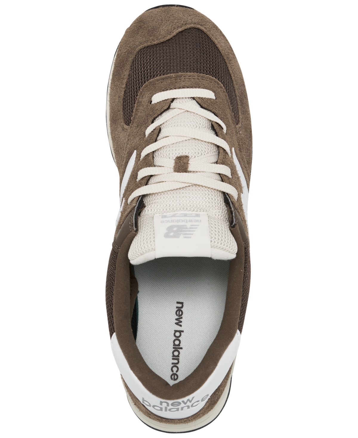 New Balance Men's 574 Casual Sneakers from Finish Line -White