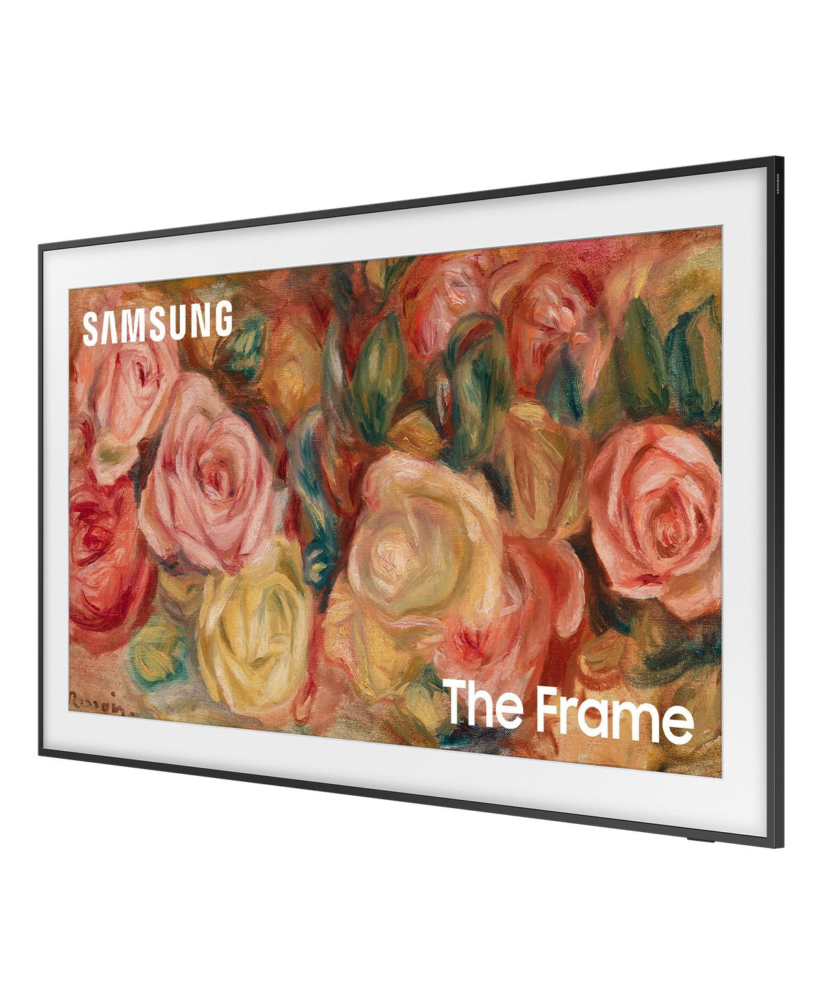 Samsung LS03D 4K The Frame Qled Hdr Smart Tv with Slim-Fit Wall Mount & 8K Hdmi Cable