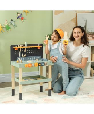 Toddler Tool Set, 49 Piece Kids Tool Bench Workbench Playset for 3-6