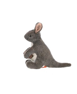 Cuddlekins Mini Kangaroo with Joey Stuffed Animal, 8 Inches