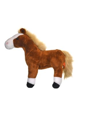 Cuddlekins Brown Horse Stuffed Animal, 12 Inches