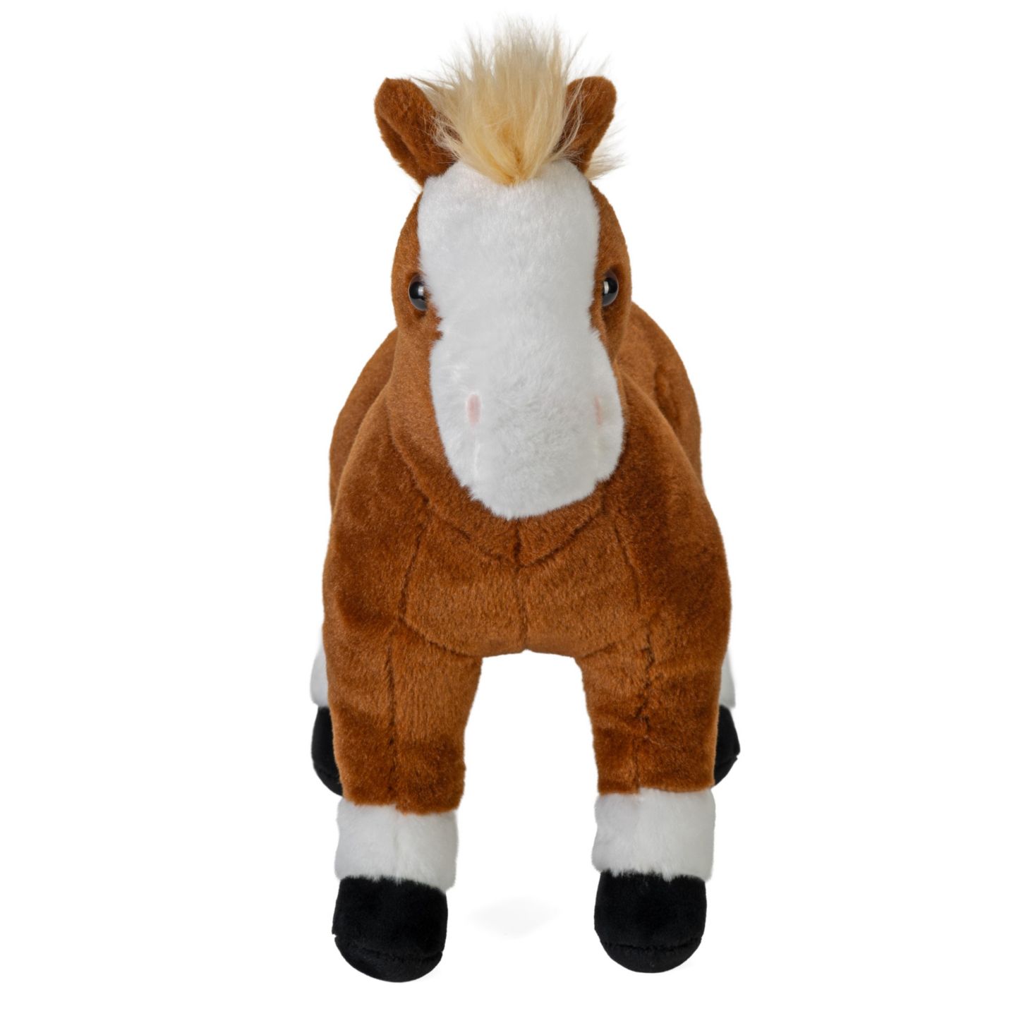 Детская мягкая игрушка Wild Republic Horse Plush, Stuffed Animal, Plush Toy, Gifts for Kids, Cuddlekins, Brown 12 Inches — фото 3