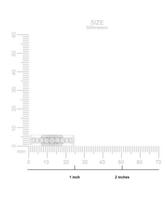 Men's Diamond Comfort Fit Band Ring (1 ct. t.w.) in 10k White Gold (also in 10k Yellow Gold)