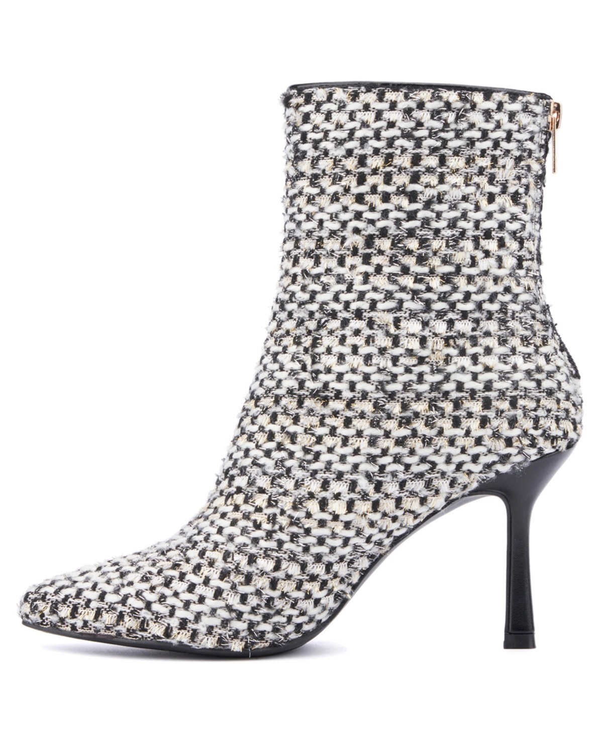 New York & Company Women's Ricki Fabric Pointy Ankle Boots