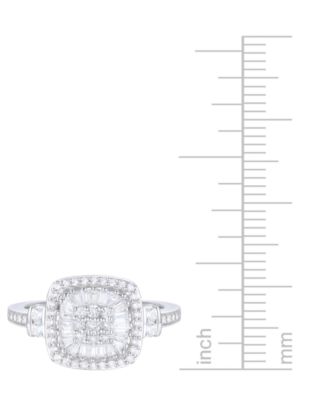 Diamond Vintage-Inspired Ring (1/2 ct. t.w.) in 14k White, Yellow or Rose Gold 