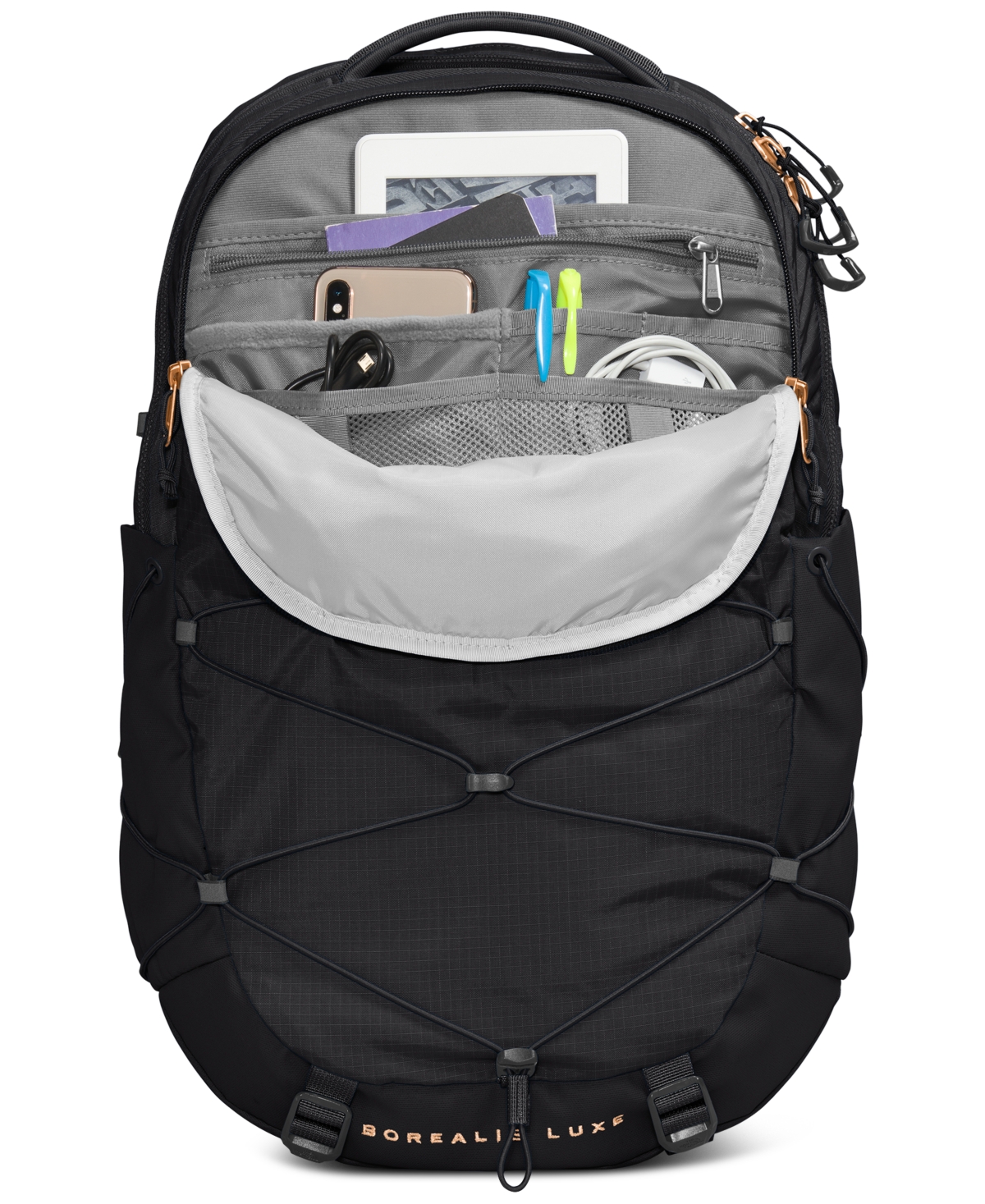 Shop The North Face Women's Borealis Luxe Backpack In Tnf Black