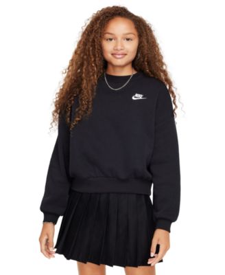 Nike - Big Girls Sportswear Club Fleece Crewneck Sweatshirt