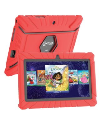 7” V8-2 Kids Android 11 Bluetooth Wi-Fi Pro HD Tablet 32GB Featuring 50 Disney eBooks with 2MP Dual Camera Toddler Child Proof Case