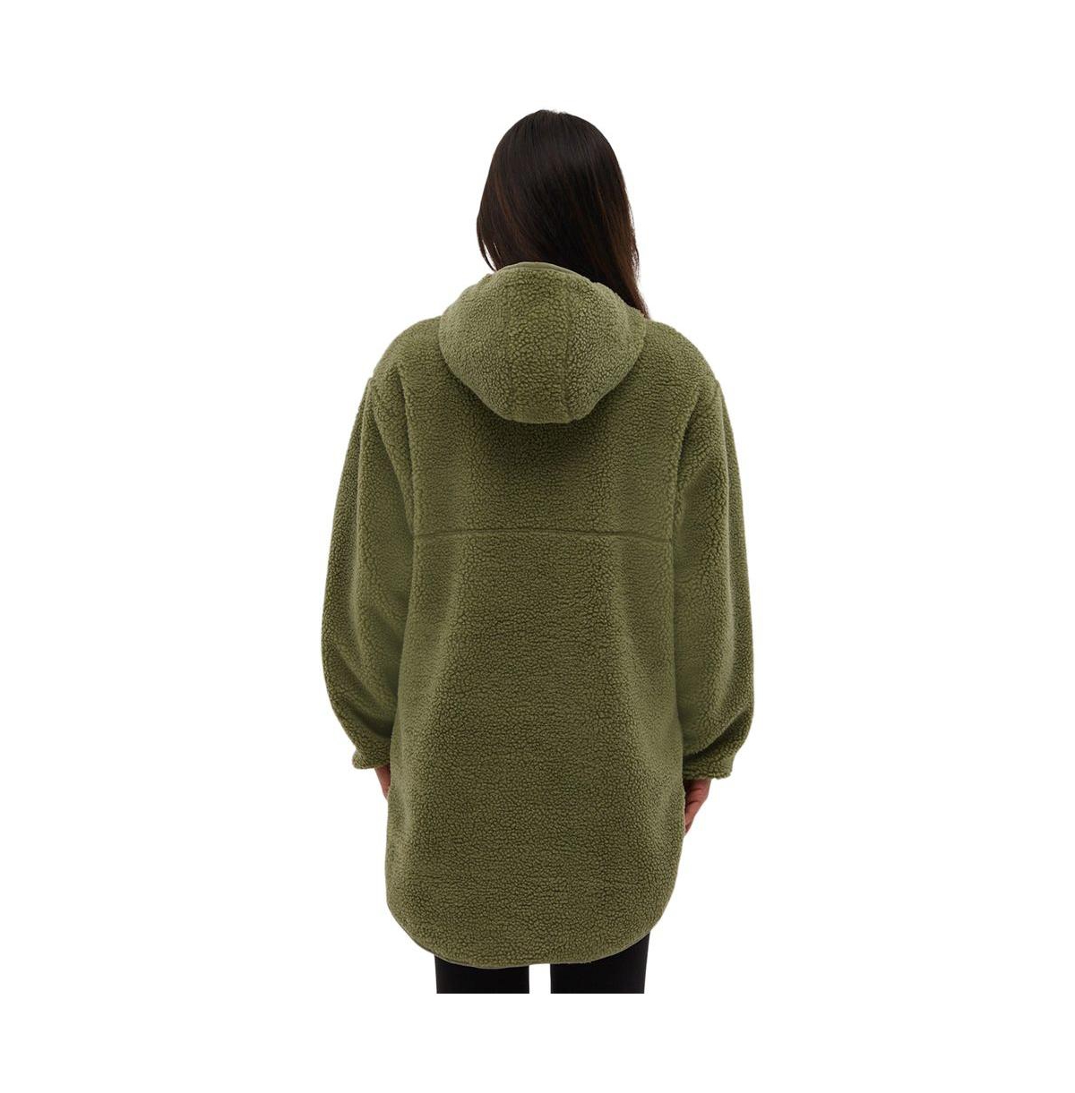 Bench Dna Women's Brilli Longline Sherpa Jacket