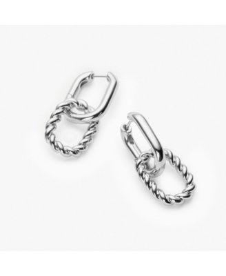 Ana Luisa Double Hoop Earrings - Ash Double