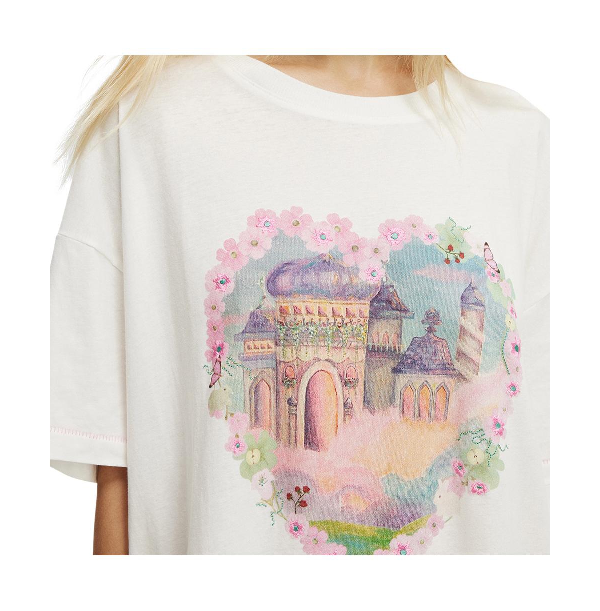 Cotton On Women's Peach Prc 90 S Tshirt Nightie -castle