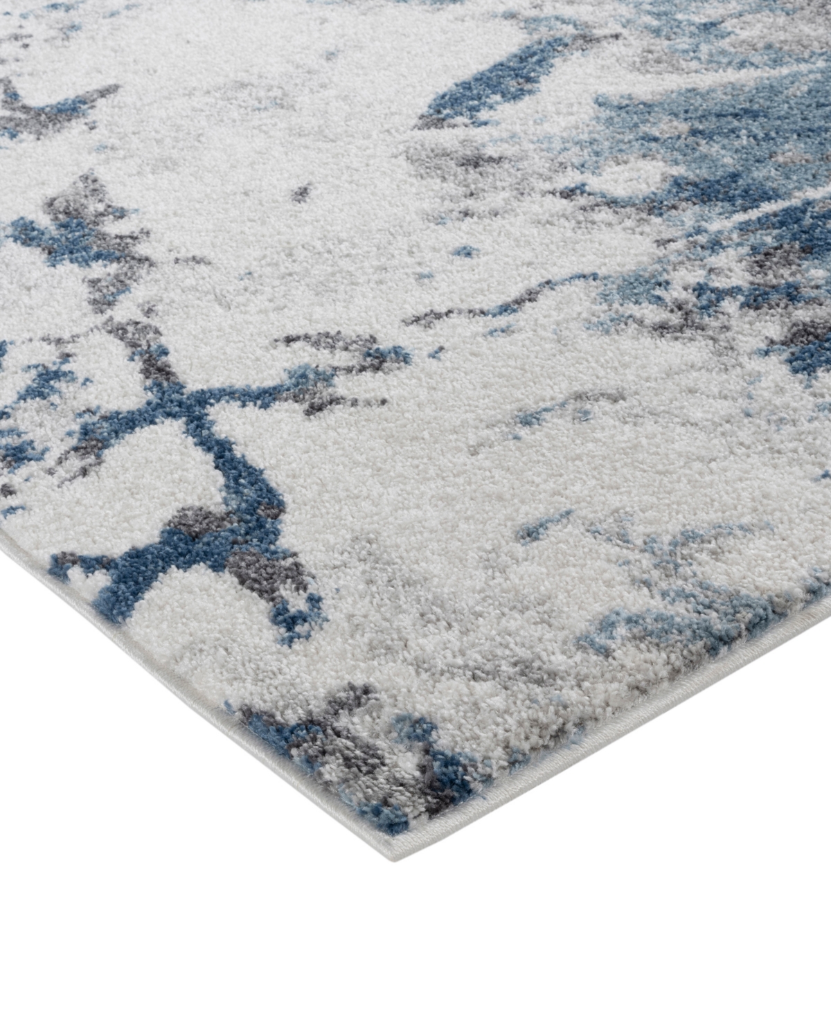 Amer Rugs Clifton Clf1 5'x8' Area Rug In Ivory,blue