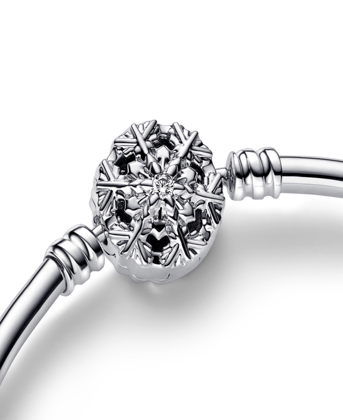 Pandora SterlingSnowflake Clasp Bracelet - Silver