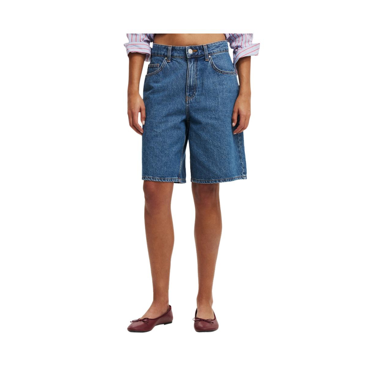 Cotton On Women's Super Baggy Denim Jort