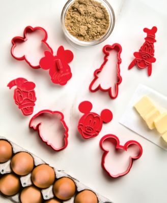 Bake with Mickey Mouse 8-Piece Cookie Cutter and Stamp Set