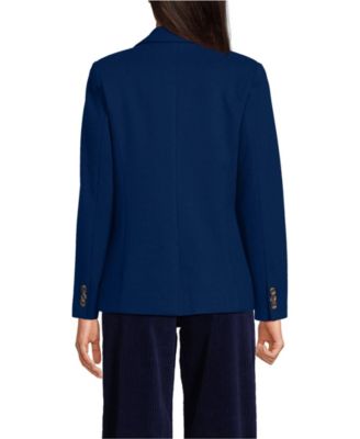 Women's Brushed Ponte Traditional Blazer