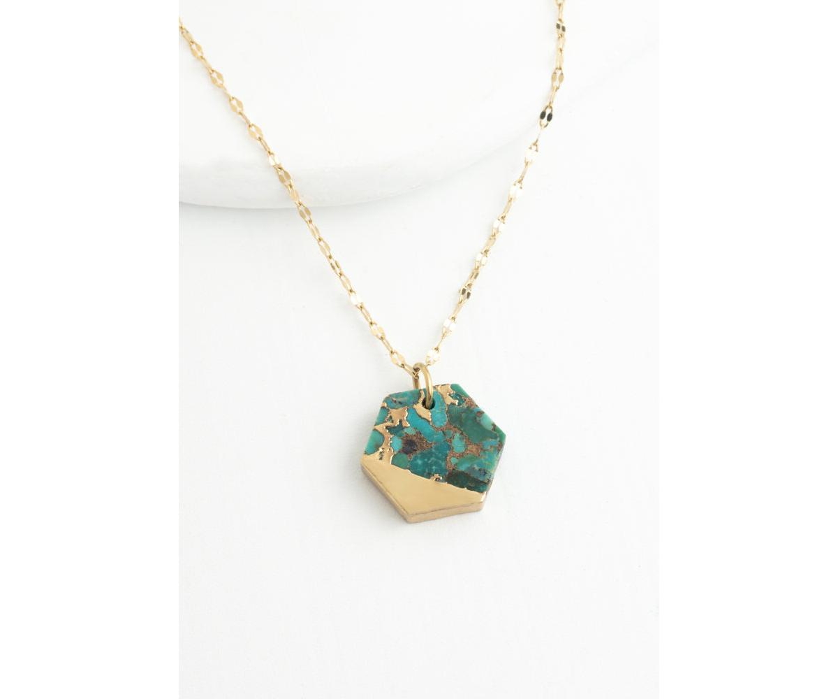 Restored Hope Turquoise Necklace - Turquoise