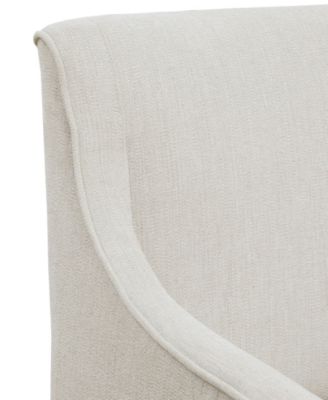 24.5" Charlotte Wide Dining Chair with Casters