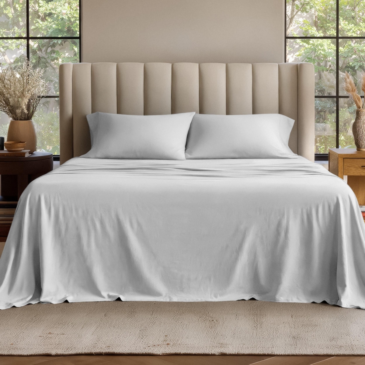 Bare Home Organic Jersey Sheet Set