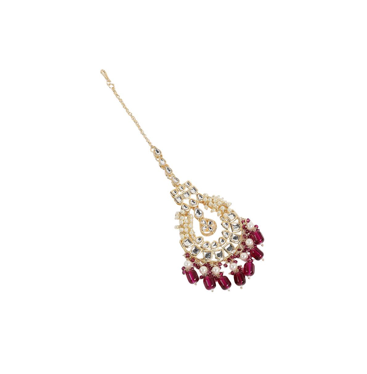 Sohi Women's The Naila Jewellery Set In Pink