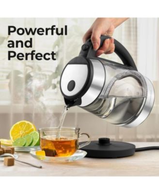 Fast-Boiling Electric Kettle - 1.7L Hot Water Kettle 1500W With Auto Shut-Off