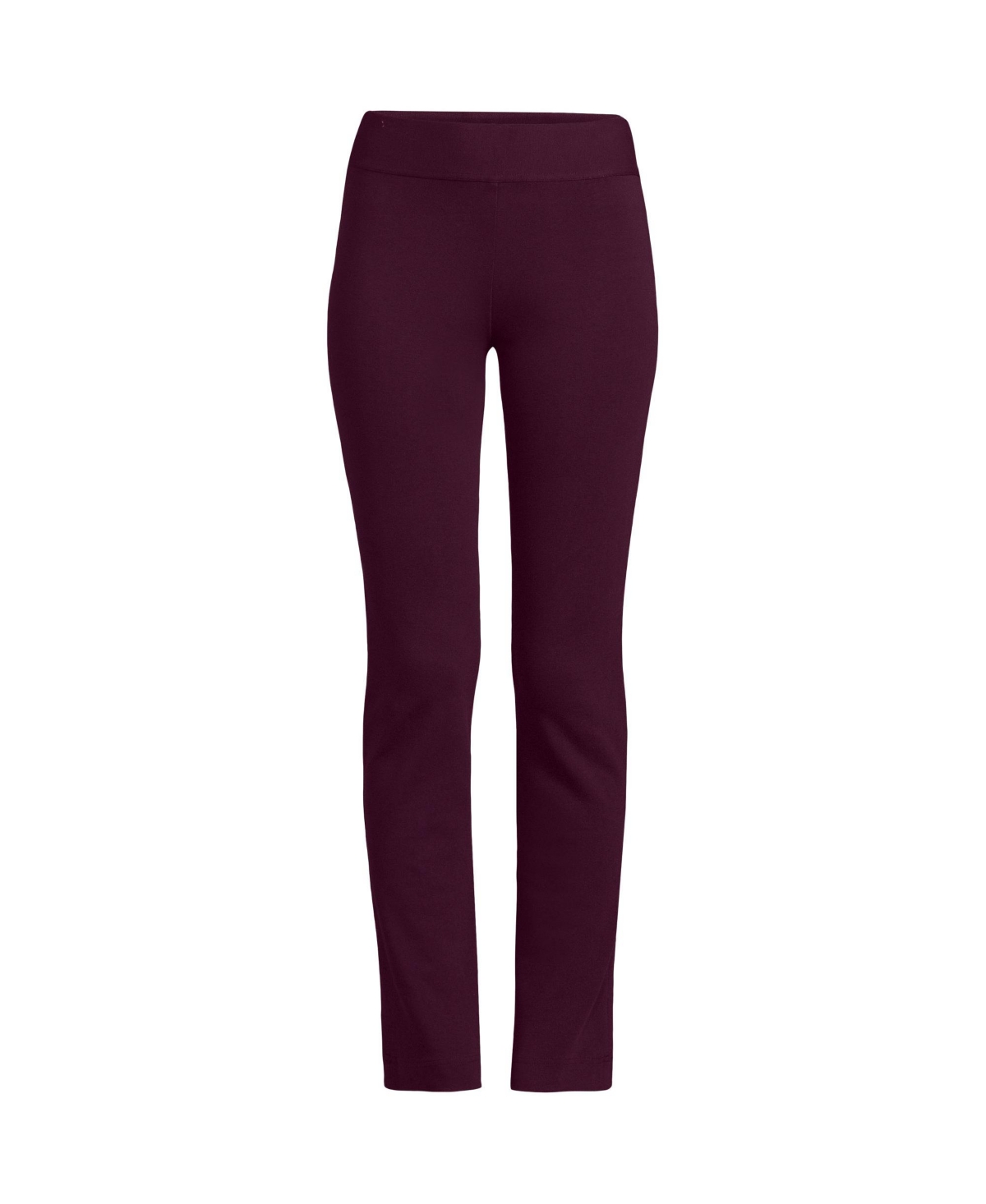 Lands' End Petite Starfish Mid Rise Slim Leg Pants