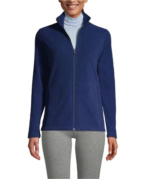 Women's Anyweather Fleece Full Zip Jacket - Deep sea navy