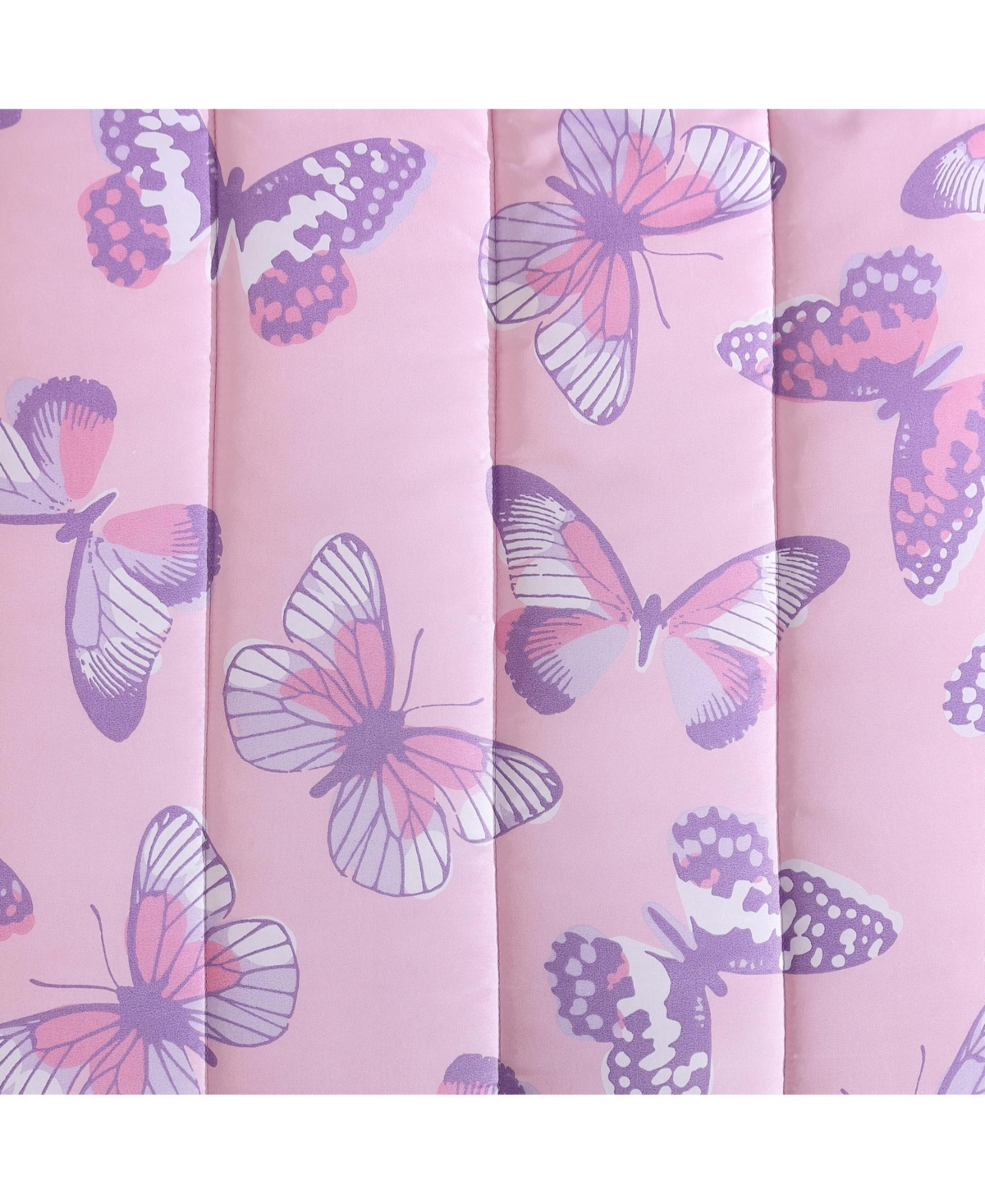 Alex + Bella Magical Butterfly 3-Piece Ultra Soft Microfiber Comforter Set -