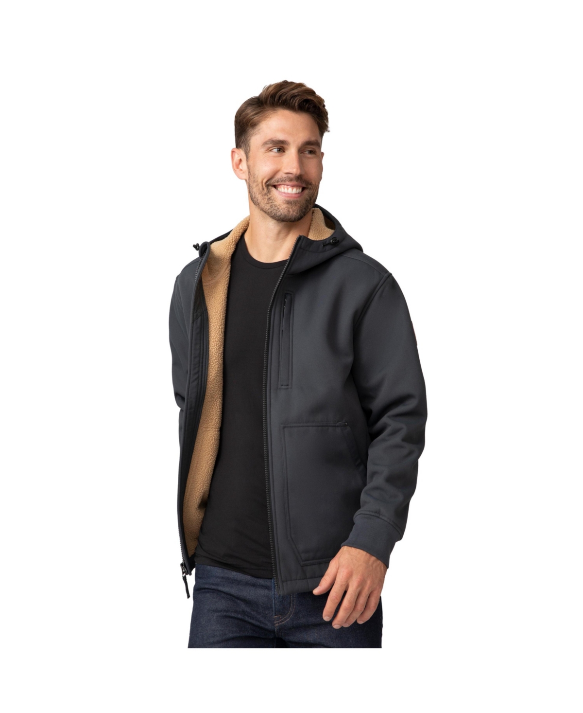 Free Country Men's Wind River Burly Canvas Softshell Jacket
