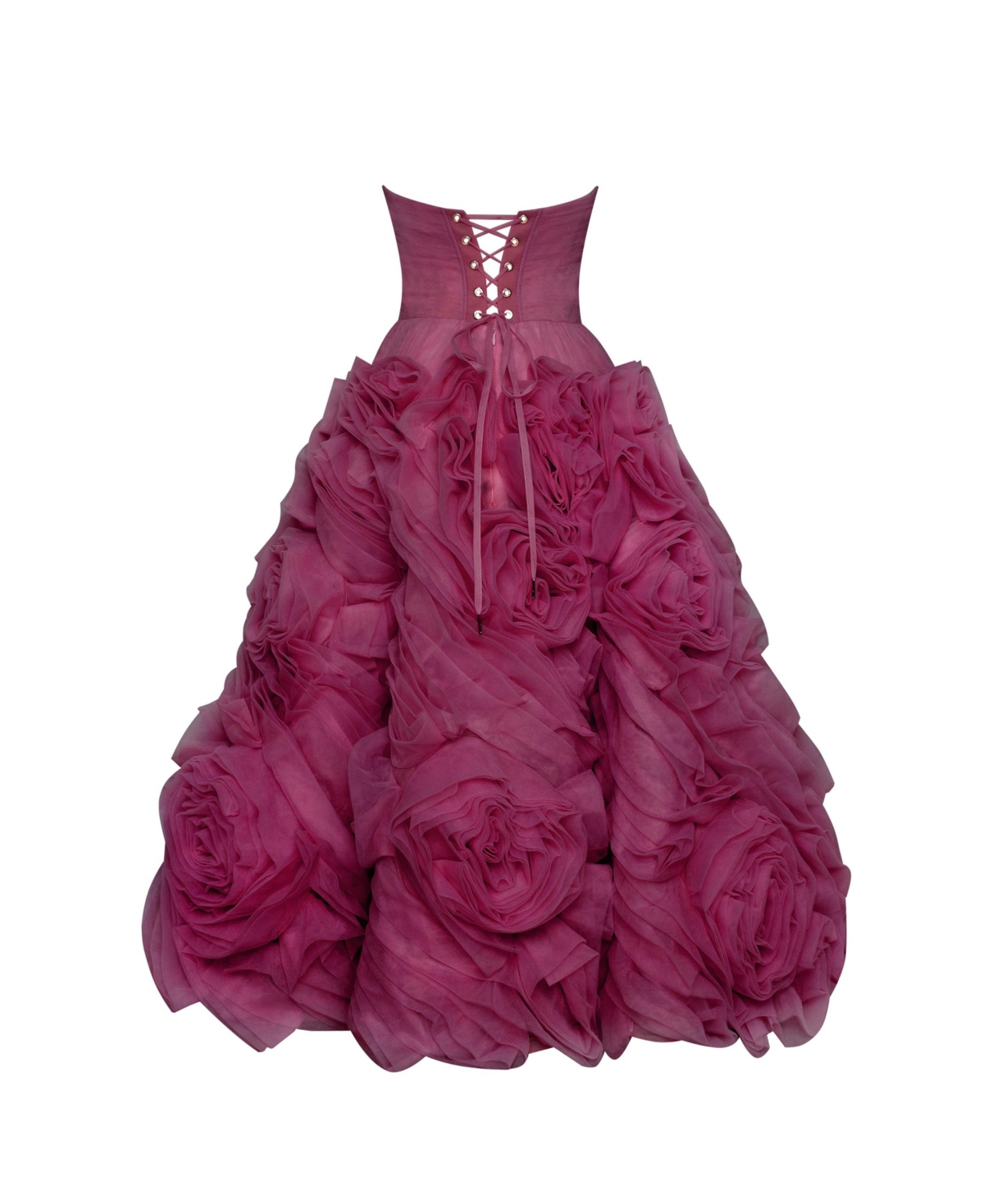 Milla Women's Dramatically Flowered Tulle Dress