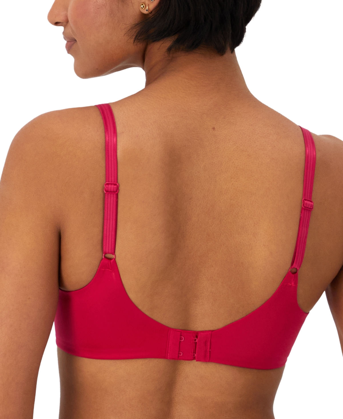 Shop Bali One Smooth U Concealing And Shaping Underwire Bra 3w11 In Scarlet Berry