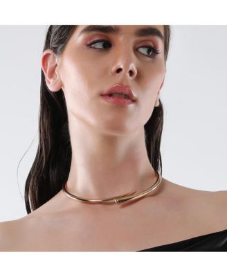 Women's The Stroke Torque Necklace