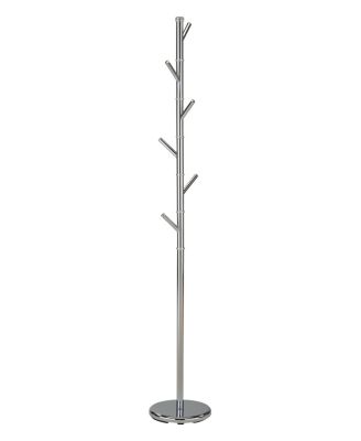 Metal Freestanding Hall Tree Coat Rack Stand for Bedroom, Hallway, Entrance, Office, for Hats, Coats, Scarves, Handbags