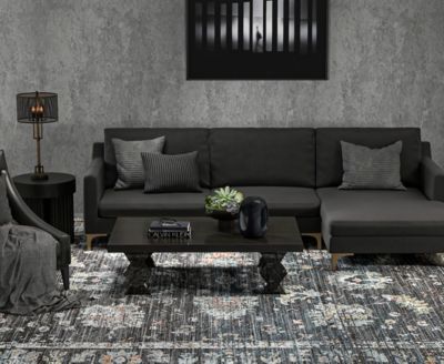 Bb Rugs Legacy Lgc108 Rug Collection In Charcoal