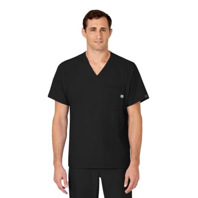 Men's W123 V-Neck Scrub Top