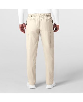 Men's W123 Flat Front Cargo Scrub Pant