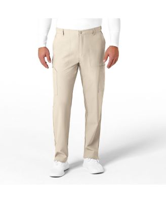 Men's W123 Flat Front Cargo Scrub Pant